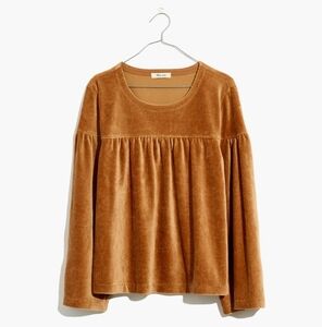 Madewell Texture & Thread Corduroy Swing Top